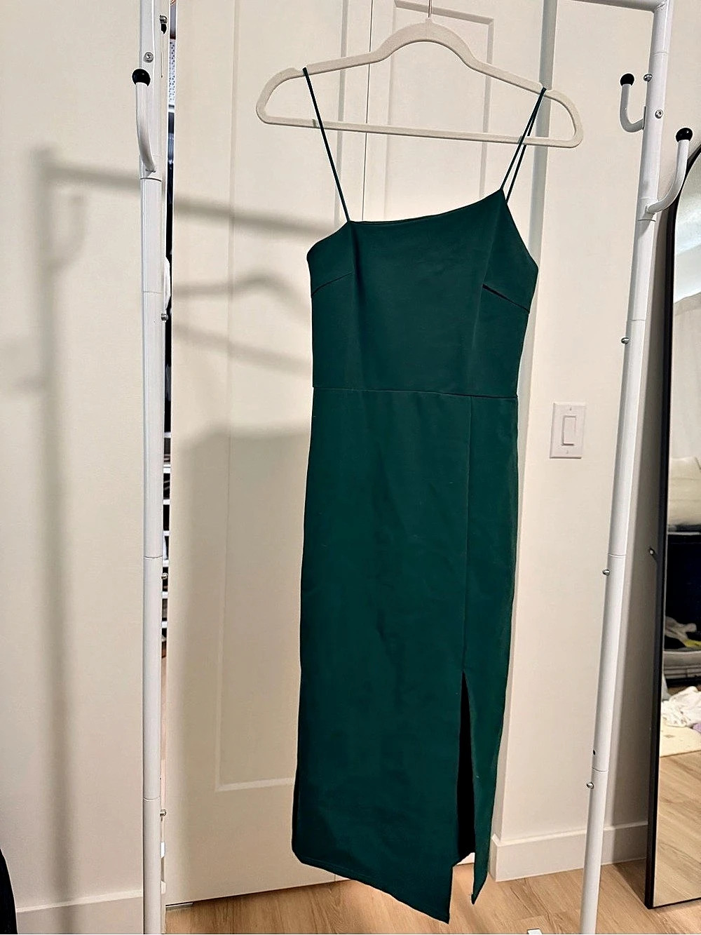 Beginning Boutique Cecilia Bodycon Midi Dress Green